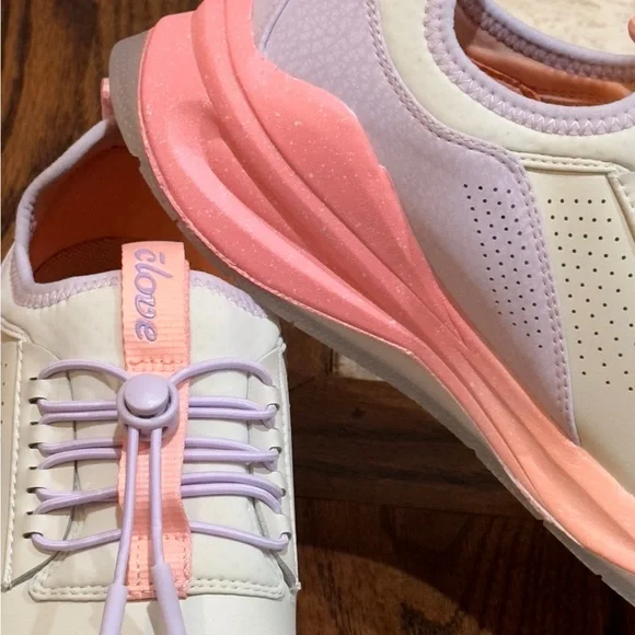 Clove Limited Edition Peach Quartz Shoes Women’s Nursing Clinical Sneakers - Picture 13 of 16